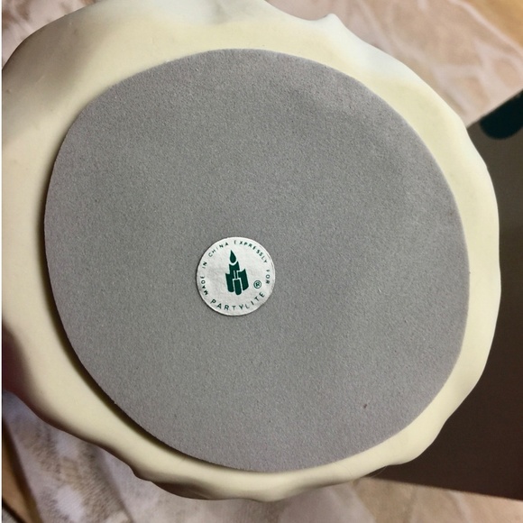 3/$40 Vtg NIB~PARTYLITE "Lyrical Angel" Bisque Porcelain Taper Candle Holder - Picture 8 of 8